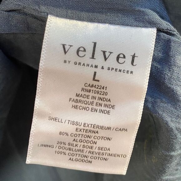 Velvet by Graham & Spencer Lizette Top in Chai Size L - Picture 6 of 11